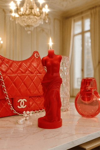 Venus Candle in Lipstick