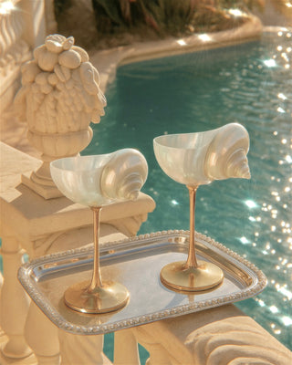 Seashell Enchanté Cup™️ Set of 2 in Gold