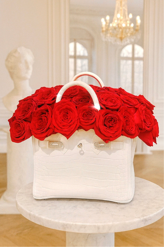 Sandra Handbag Resin Vase