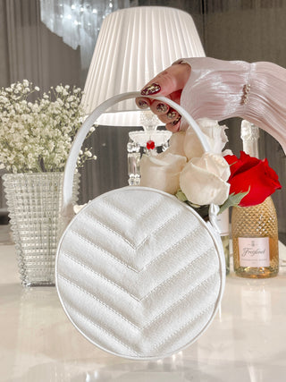 Sofia Round Handbag Resin Vase