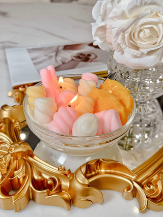 Marshmallow & Pineapple Ice Cream Bowl Candle - XXL.