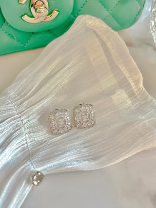 Natasha Rhinestone Earrings.