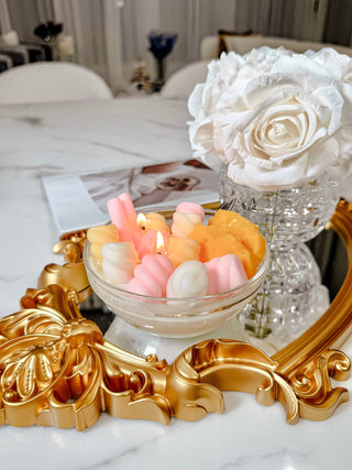 Marshmallow & Pineapple Ice Cream Bowl Candle - XXL.