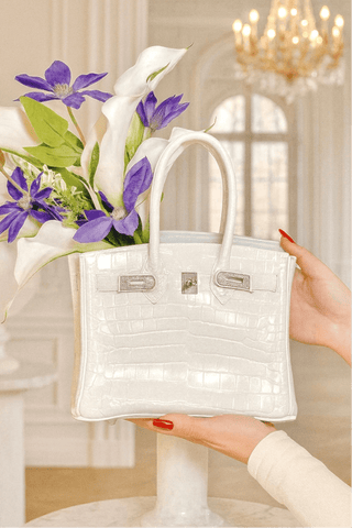 Sandra Handbag Resin Vase