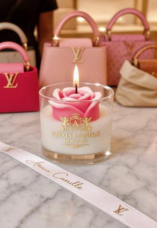 Enchanted Rose Candle