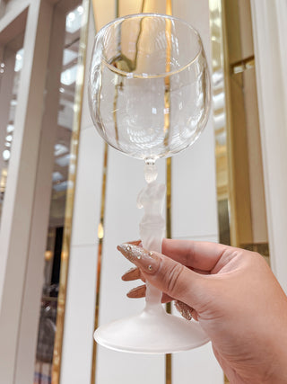 Venus Goddess Sculpture Wine Flute Set 18.