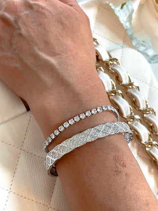 Valeria Timeless Rhinestones Bracelet.