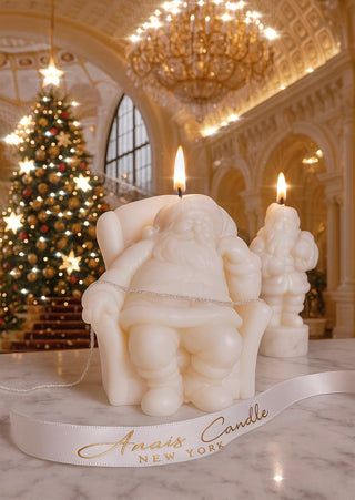 The Sleeping Santa Candle