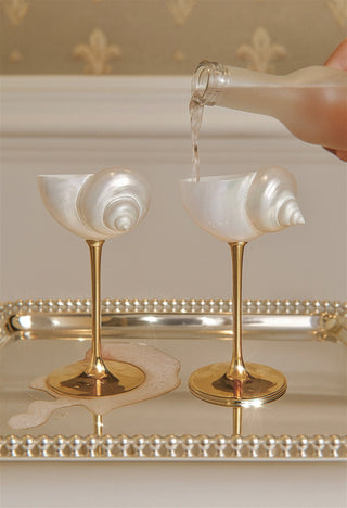 Seashell Enchanté Cup™️ Set of 2 in Gold
