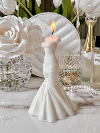 Romantic Gown Candle.