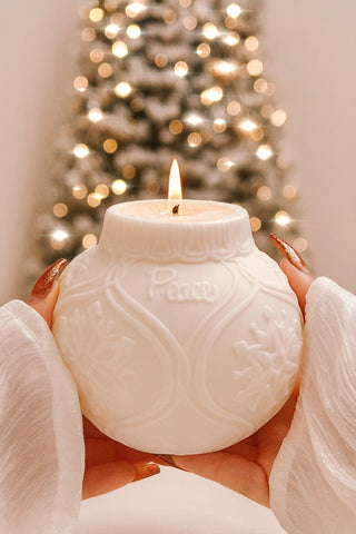 Christmas Tree Ornament Candle - Large