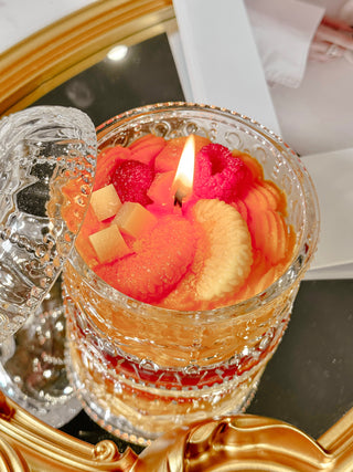 Fruitcake in Candy Jar Candle