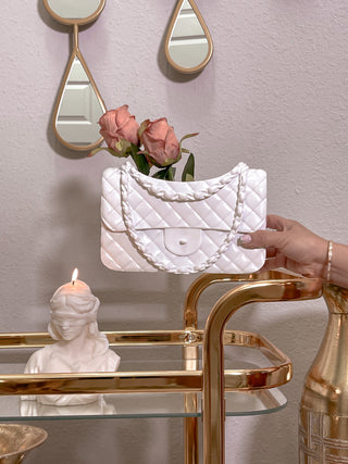 Anastasia Handbag Resin Vase