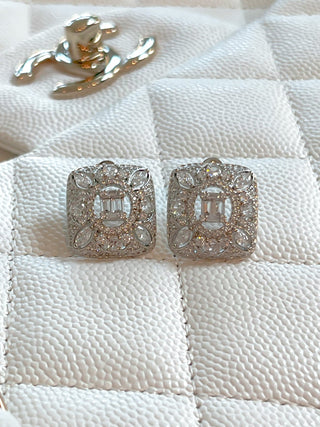 Natasha Rhinestone Earrings.