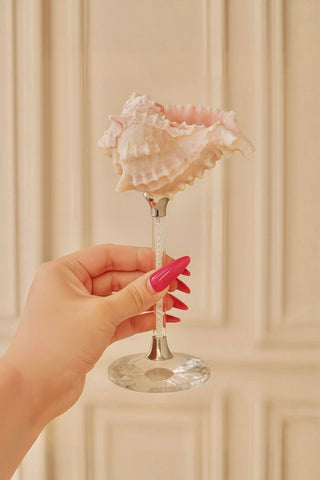 Coppa Sirena Seashell Cup™️ Set in a luxury home setting.