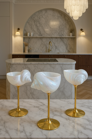 Seashell Enchanté Cup™️ Set of 2 in Gold