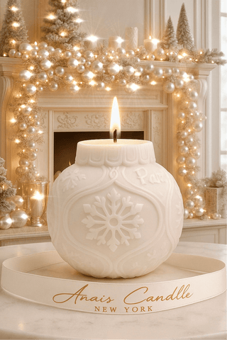 Christmas Tree Ornament Candle - Large