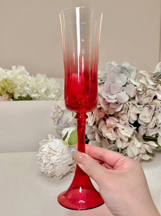 Layla Glass Cup in Red.