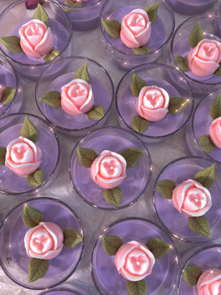 Blooming Tulip Candle.