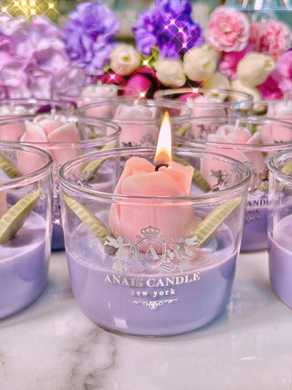 Blooming Tulip Candle.