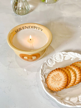Breakfast Pretzel Candle.