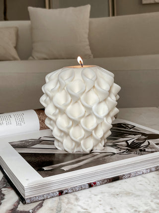 Abstract Sculpture Candle angle 3.