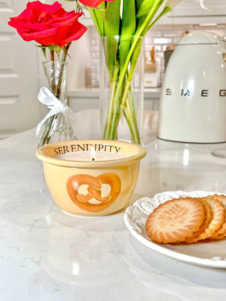 Breakfast Pretzel Candle.