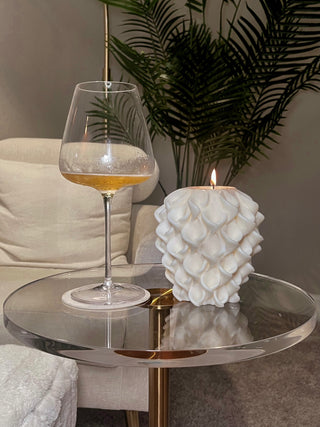 Abstract Sculpture Candle angle 8.