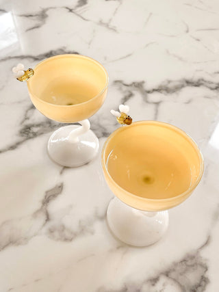 Summer Bee Glass Cup Set Of 2 by Anaïs Candle 4.