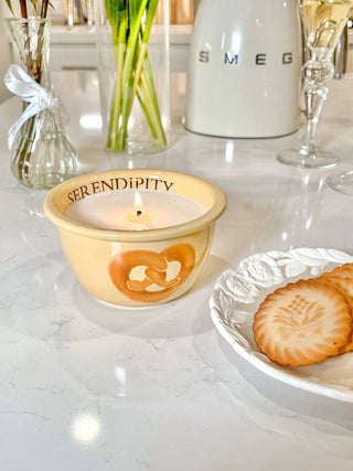 Breakfast Pretzel Candle.