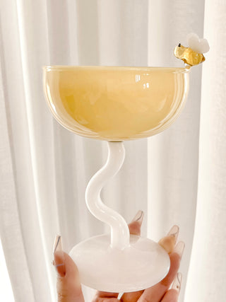 Summer Bee Glass Cup Set Of 2 by Anaïs Candle 3.