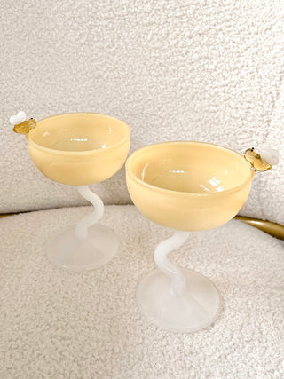 Summer Bee Glass Cup Set Of 2 by Anaïs Candle 5.