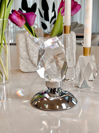 Crystal Color-Changing Table Lamp USB Powered