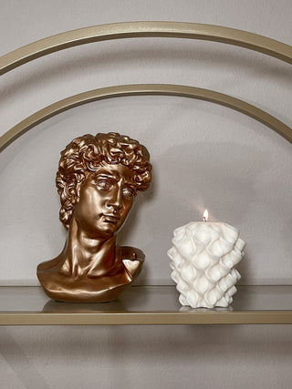 Abstract Sculpture Candle angle 15.