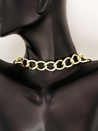 Anaïs Classy Chain Necklace 18K Gold Plated.