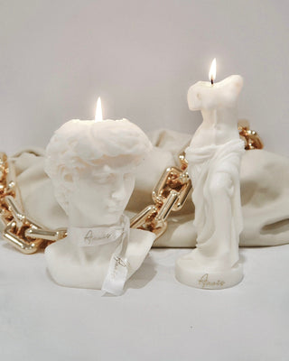 Anaïs Man & Venus Set in Sculpture White.