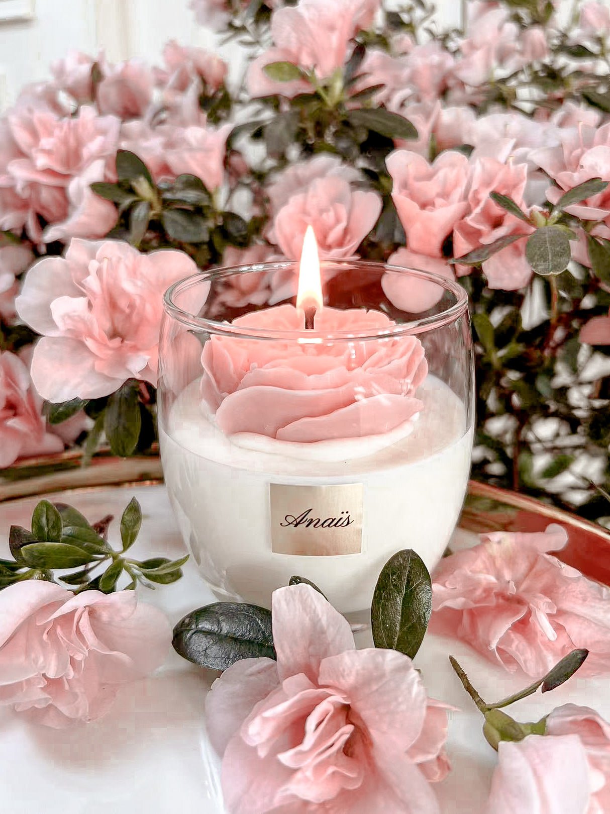 Austin Rose Candle