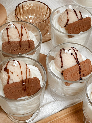 Cookie & Cream Ice Cream Candle.