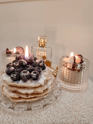 Creamy Blueberry Pancake.
