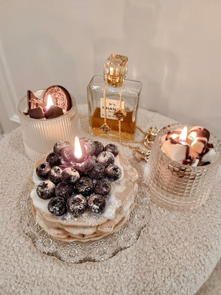 Creamy Blueberry Pancake.
