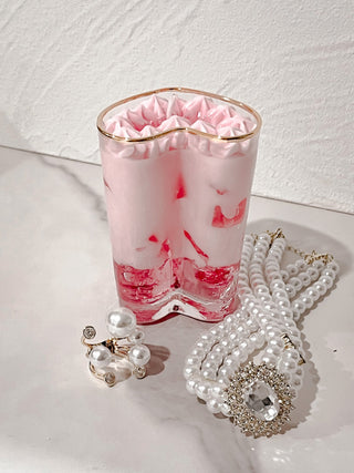 Creamy Strawberry Frappuccino Candle.