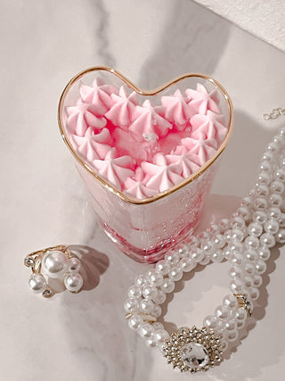 Creamy Strawberry Frappuccino Candle.