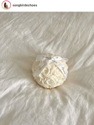 Flower Romance in White - Anaïs Candle 12.