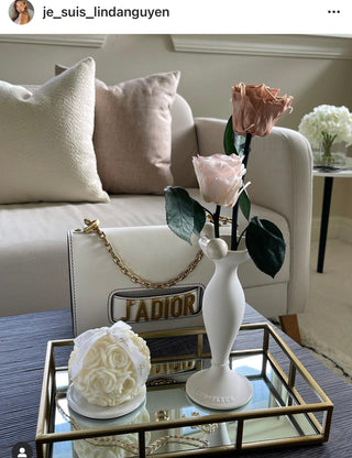 Flower Romance in White - Anaïs Candle 13.