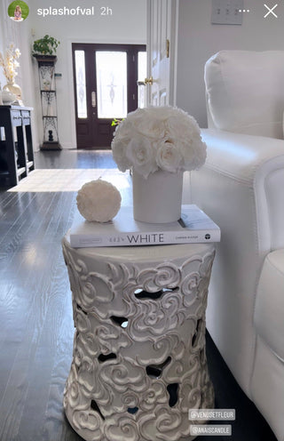 Flower Romance in White.
