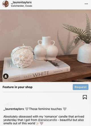 Flower Romance in White.