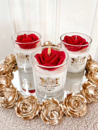 Je T’aime Rose Candle.