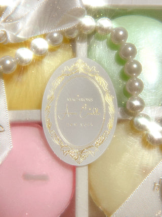 French Macaron Candle Set of Four - Holiday Edition in a million dollar house.