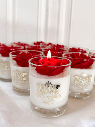 Je T’aime Rose Candle.