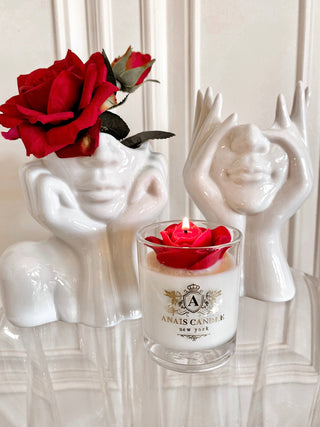 Je T’aime Rose Candle.